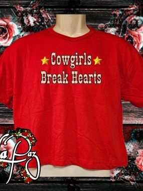 Cowgirls Break Hearts Crop